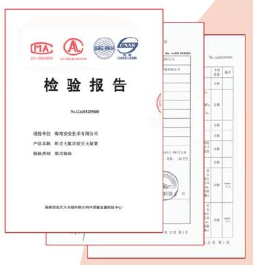 氣體滅火檢測(cè)報(bào)告